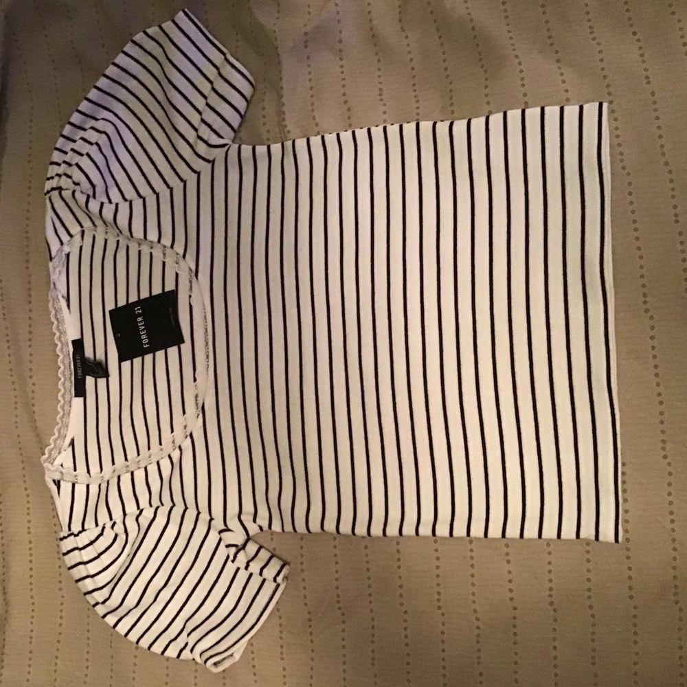Forever 21 striped top, NWT